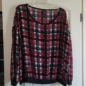 Light weight top. Sheer